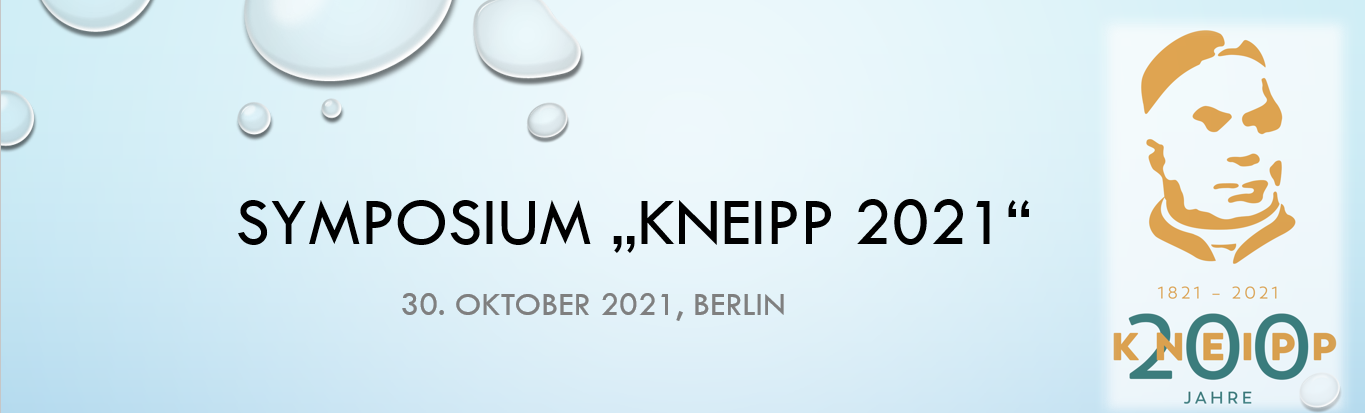 online live Symposium Kneipp 2021