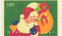 Briefmarke Weihnachtsmann